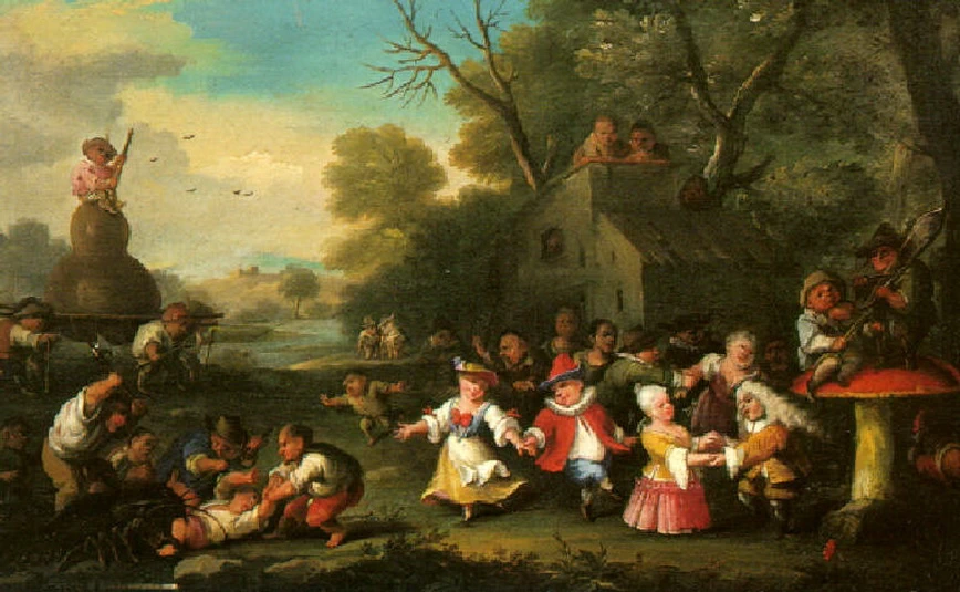  20-Festa campestre in un villaggio di nani -Musei Civici di Arte e Storia. Pinacoteca Tosio Martinengo 